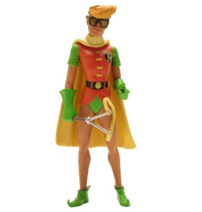 Justice League Superman Robin Car Mount Action Figure Toy Model, Comic Hero Superman Series, Collectible Display Desk Decor