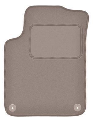 Beige Driver's Mat For: Citroen DS3 Cabrio (2015-)