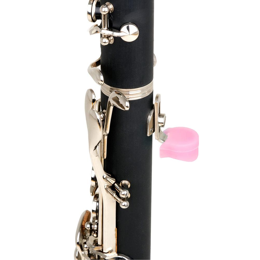 4 Stück Silikon Klarinette Oboe Daumenablage Klarinette Oboe Daumenschutz Klarinette Daumenablage Polster für die meisten Klarinetten