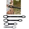 SelfLocking Wrench Set Of 4 Durability Alloy Steel Tool Spanner For 15-24mm 19/32-7/8in,8-14mm Various Nut Bolt Size