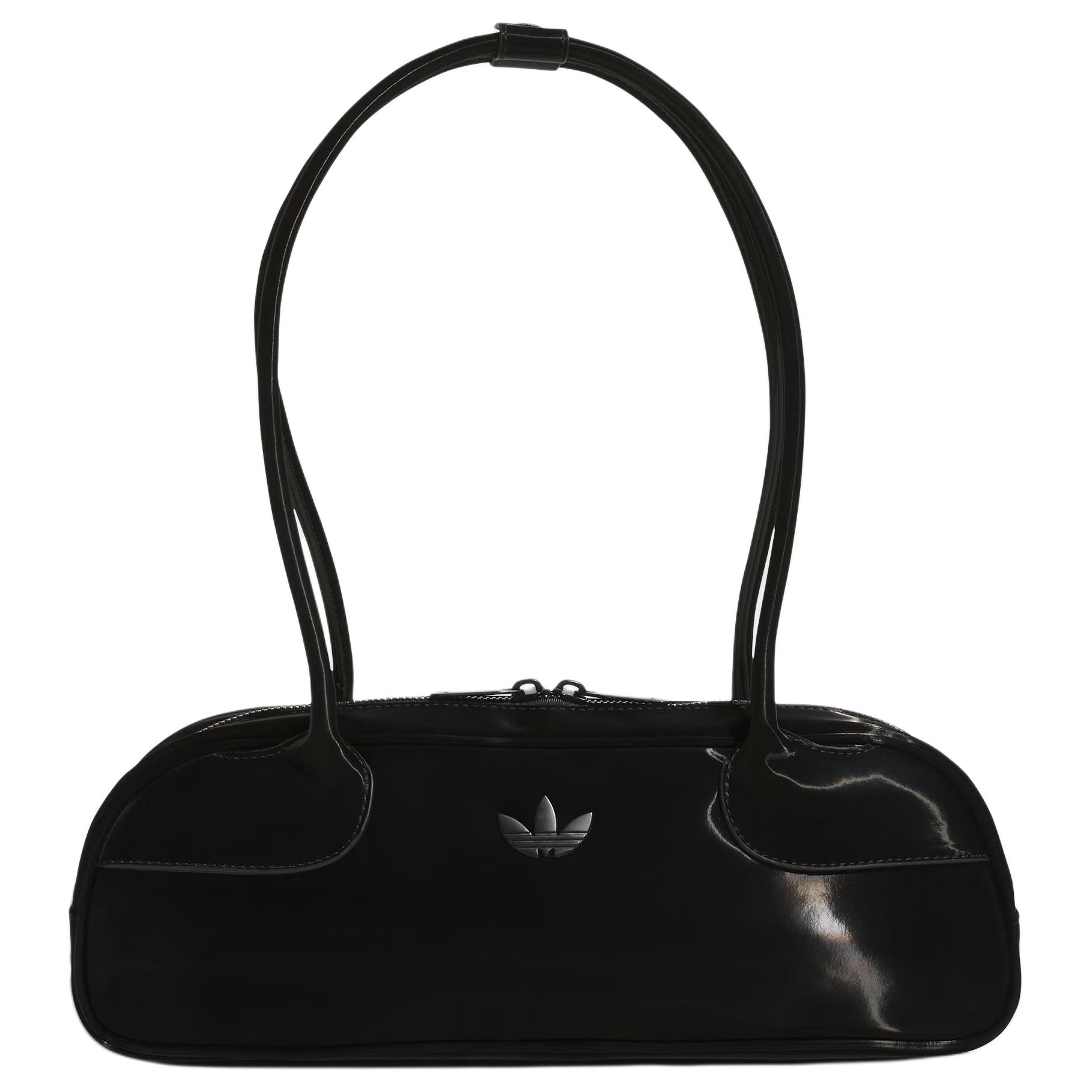

Adidas Originals Matte Velour Polyurethane Baguette Bag Shoulder Bag Regular Women s Black Adidas KE4015 чёрный