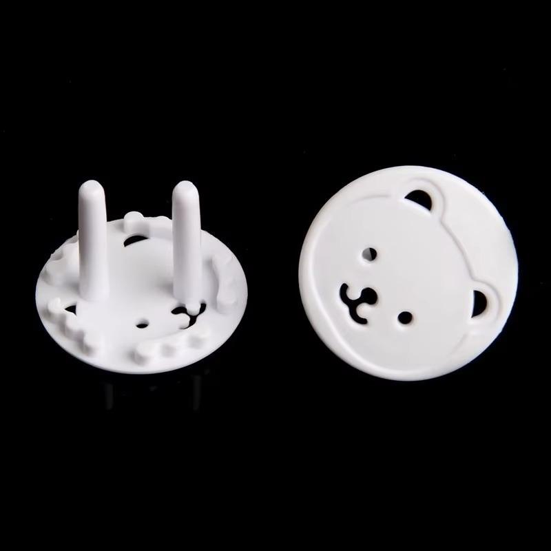 5/10Pcs Plugs Protector Cover Switch Covers Cute Bear Power Socket Cover Plugs Cover Child Safety Protector Proof Electric