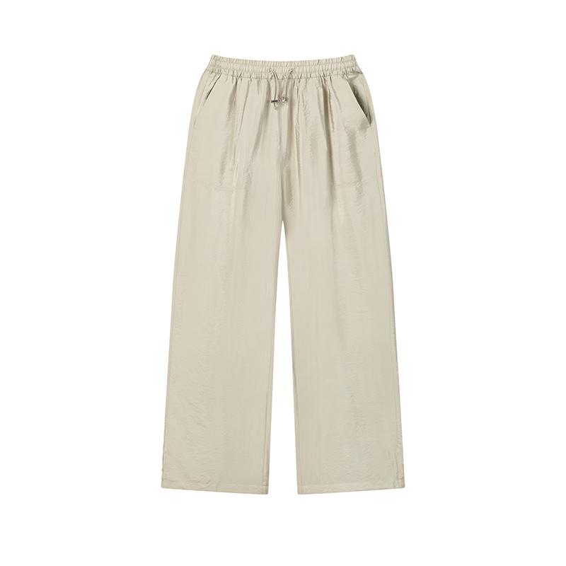 

FILA Milano Italian Luxury Sports Collection Trendy Fashion Versatile Sports Casual Pants Women bottoms Feather-Gray F11W625812FGY S