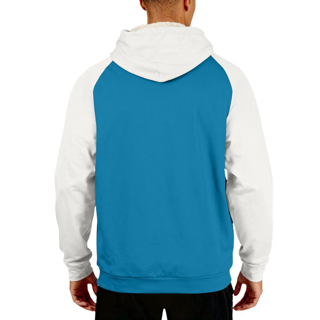 Men's Casual Long-Sleeve Fleece Hoodie With Pockets