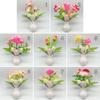 Handmade LED Mushroom Night Lights Colorful Little Night Light Pomegranate Bottle Floral Lamp