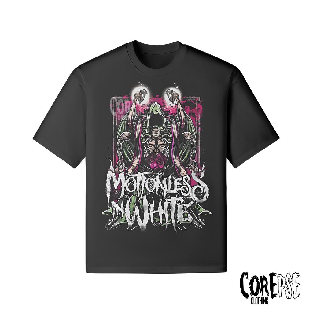 Maglietta Motionless In White (Vestibilità classica e squadrata) Metalcore Emo