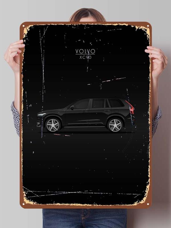 Volvo Metal Signs Classic Car Posters Home Decorations Custom Tinplate Sign for Garage Wall Art Decoration Room Ornaments Retro