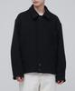 Musinsa Standard Cashmere Blend Oversized Minimal Blouson Jacket [Black]