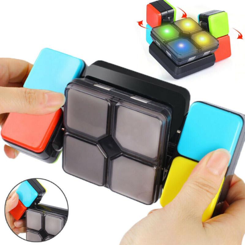 Colorful Musical Magic Cube Interactive Game Machine For Family Fun And Stress Relief
