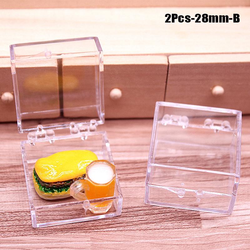 1:12 1Box Dollhouse Miniature Doughnuts Cake Dessert Model Miniature Food Scene Model DIY Doll House Decor Accessories