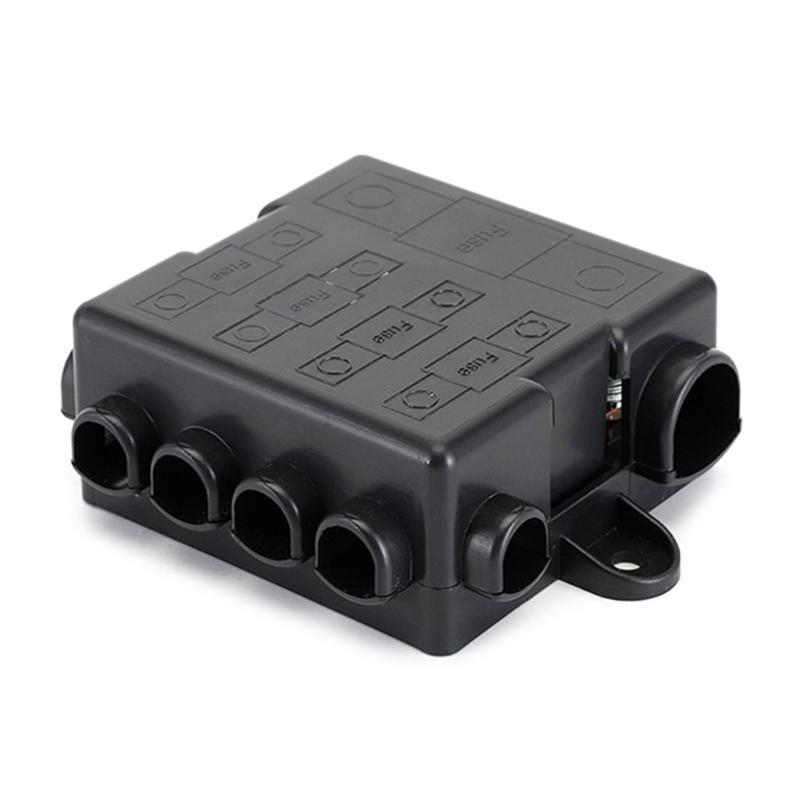 12v 24v Stromverteiler Sammelschiene 5 Wege MIDI Weg MEGA Halter Sicherungskasten für Auto Automobil Boot