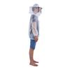 Premium Yarn Beekeeping Jacket, Breathable and  -Thin for Fashionable Beehive, Round Hat Veil for Face  , and Wear-Resistant, Convenient