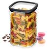 Kitchen Container for Food, Loose Products, Airtight, Vacuum, 1.1L