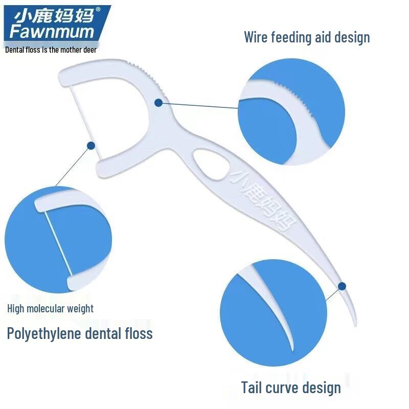 Xiao Lu Mama Gui Hu 5 Glatte Zahnseide-Stäbchen