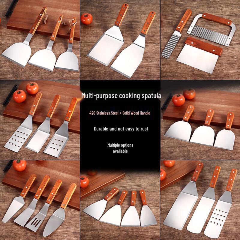 Multi-Purpose Stainless Steel Kitchen Spatulas & Turners