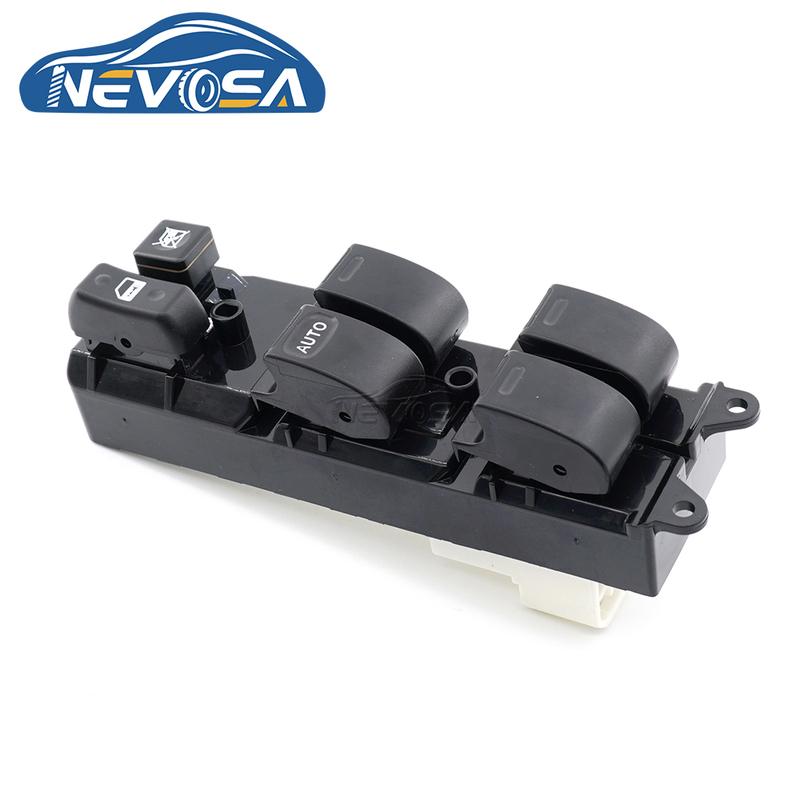 Fahrerseite Hauptschalter für elektrische Fensterheber Für Toyota Corolla NZE120 ZZE121 ZZE122 Camry 2002 2006 Sienna 2004-2009 84820-12480 84820-42090