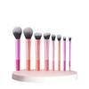 8-Piece Long-Handled Makeup Brush Set: Foundation, Powder, Blush, and Eyeshadow Brushes