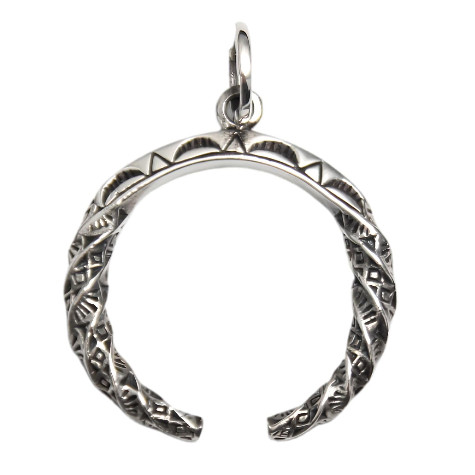 [goodvibrations] Horseshoe Pendant Naja Good Vibrations Native American Silver