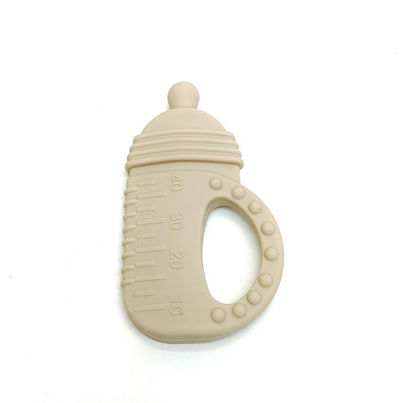 Non-Toxic Baby Teething Stick Silicone Teethers Toys Bottle Teethers Baby Teethers Biteable Toys