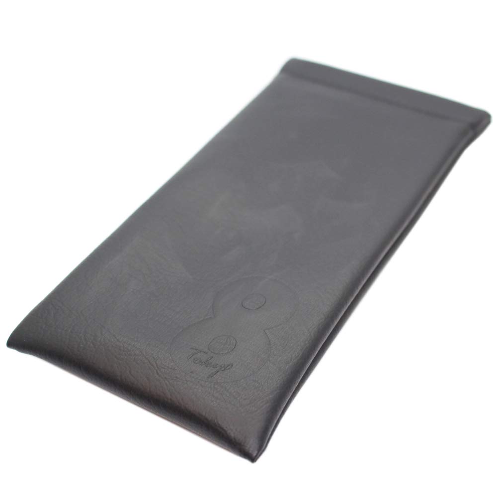 

Eight Tokyo Soft Made in Japan S-25 Eyeglasses/Sunglasses Case, Leather, чорний