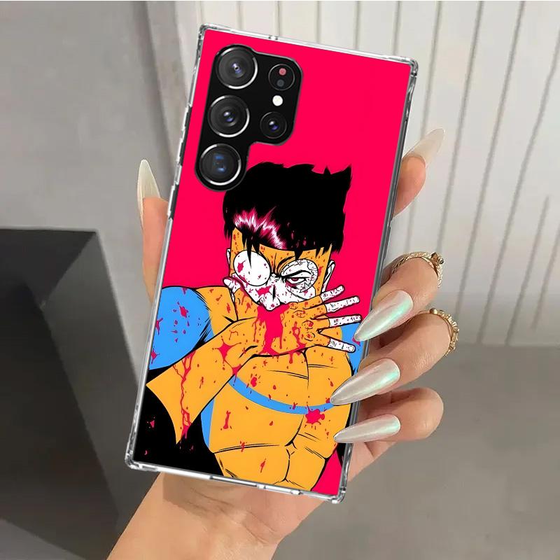 Cool I-Invincible Phone Case for Samsung Galaxy S26 S24 S23 Ultra S25 Edge S22 S21 Plus S20 FE + Soft Print Shell Funda Galaxy S