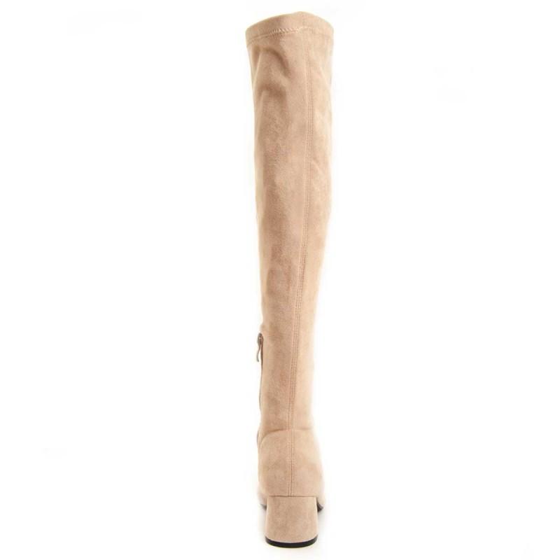 Bota Alta De Tacón Para Mujer.  Montevita  Botavitta  94635