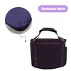 Storage Bag Portable Crystal Singing Bowl Bag Polyester Cotton Carrying Pouch Scratch Resistant Musical Instrument Accessories