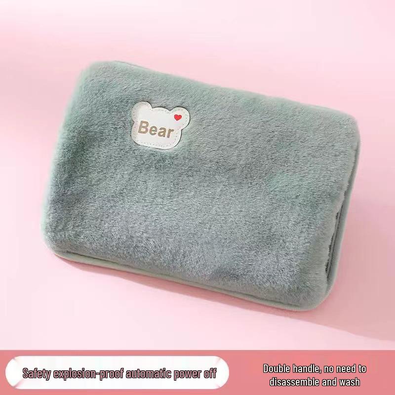 Multi-purpose Electric Hot Water Bottle: Hand, Waist, and Foot Warmer