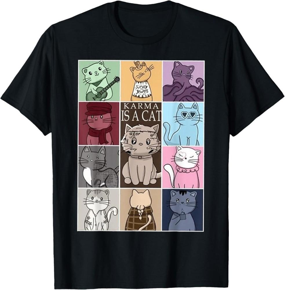 

Карма — это кошка СМЕШНАЯ унисекс футболка M