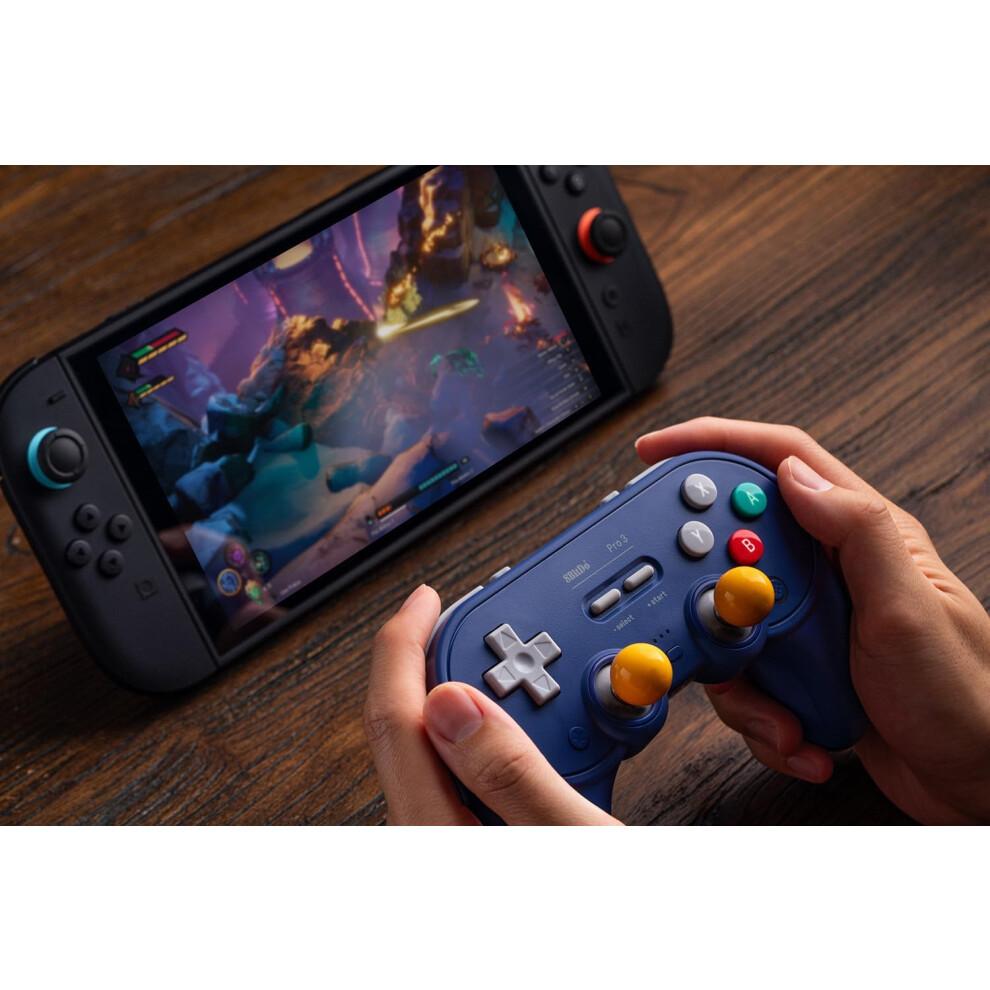8BitDo Pro 3 Bluetooth Kontrolcü - Gri