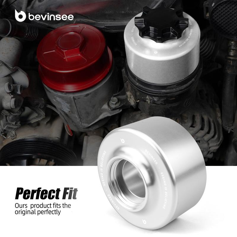 BEVEE Power Steering Reservoir Kit For BMW N55 N54 M54 E90 E92 E93 E91 E46 E36 E60 E61 E39 E87 E88 X5 E53 X3 E83 X1 E84 Z3 Z4