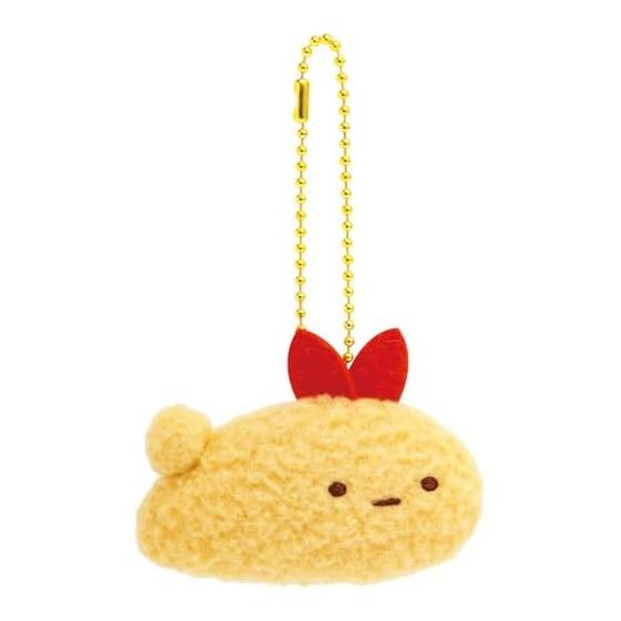 San-X Sumikkogurashi What if Sumikko evolves? Hanging mascot badge shrimp fly tail evolution D AB30308 H55 x W70 x D30mm
