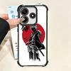 Rurouni Kenshin Anime Plating Phone Case For Xiaomi Poco X5 X6 X7 X8 Pro Max F8 Ultra F7 M8 M7 M5S Redmi 15C 15 14C 13C 13 X3 12