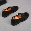 Fashion New Arrival Men's Pointed  Slip On Business Flats Shoes Male Designer Penny Loafers Homecoming Wedding Dress Footwear