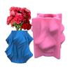 Flower Pot Mold Silicone Succulent Flowerpot Plant Vintage Mould Concrete Cement