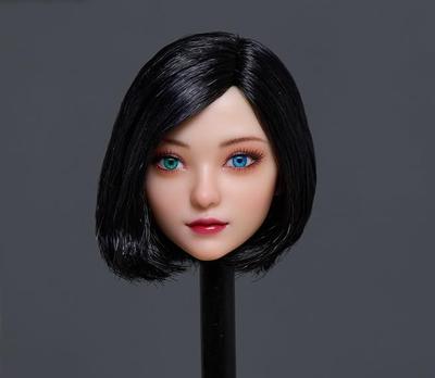 Spielzeug Hobby Maßstab Actionfigur Kopf mit Perlmutt Weiß Z6TOYS ZC015 Action Beweglich Heterochrom Asiatische Schönheit Weiblicher Kopf und Outfit Nicht [TOYBARJAPAN]