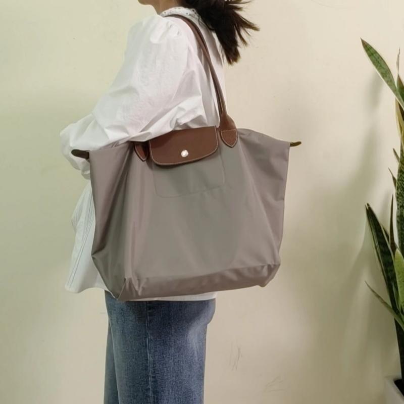 Unique Style Dumpling Large Nylon Shoulder Bag For Women With Ecofriendly Features In Hues Classic