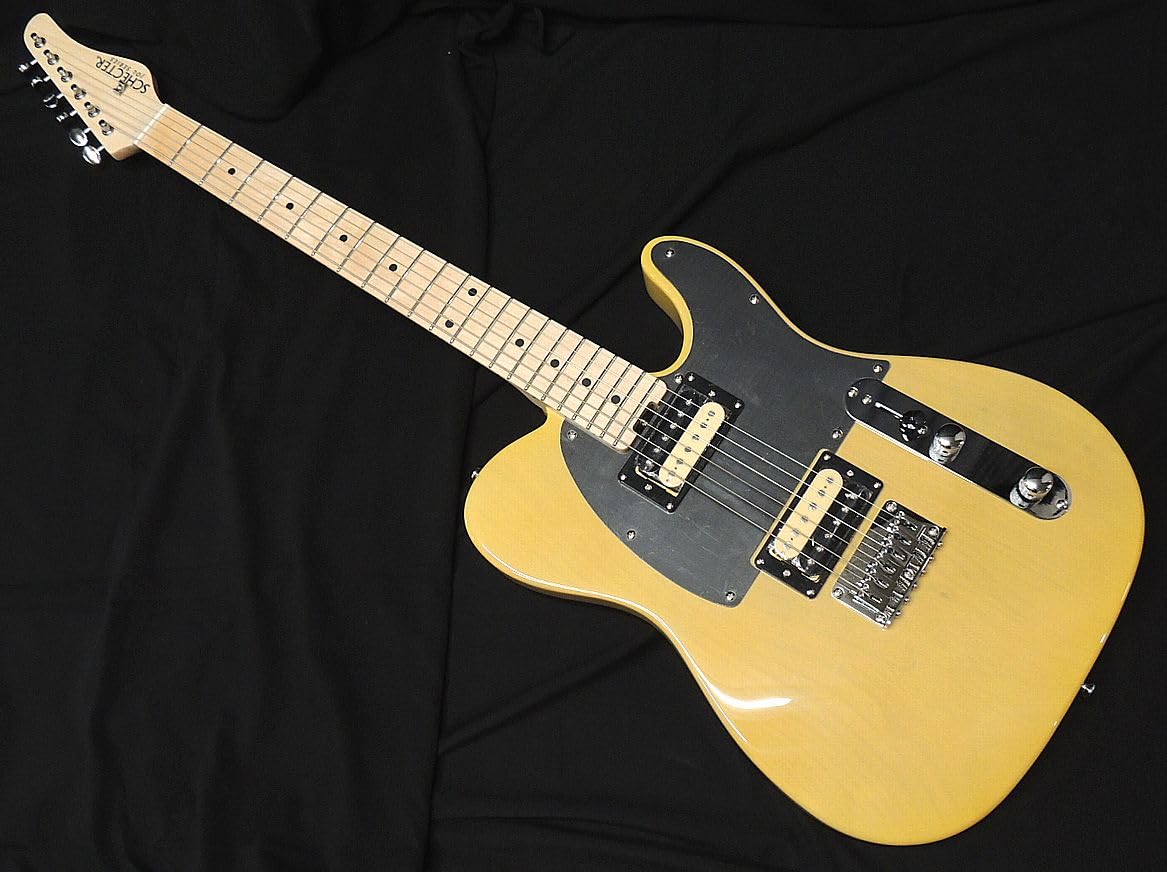 

SCHECTER OL-TE-2H-FXD BSC M Schecter Telegive Style Telecaster Type Electric Guitar with HumbuckerFixed Bridge Butterscotch