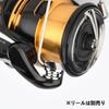 Gomexus Line Roller 23 for Regalis [1000-4000], Titanium, for Daiwa Spinning Reels, Light Game, Sea Fishing, High Rotation, High Strength, Line