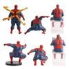 Fat Chubby Spider Man Pvc Desk Decor With Hero Figurine For Office And Car Display