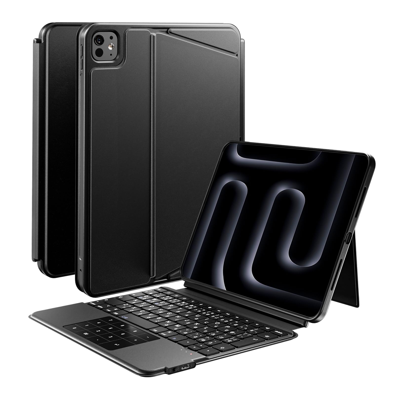 

Maximum Work Efficiency | Compatible with the 2025 New M5 Model - iClever iPad Pro 11-inch Case with Keyboard, Multi-Functional, High-Precision Touchp