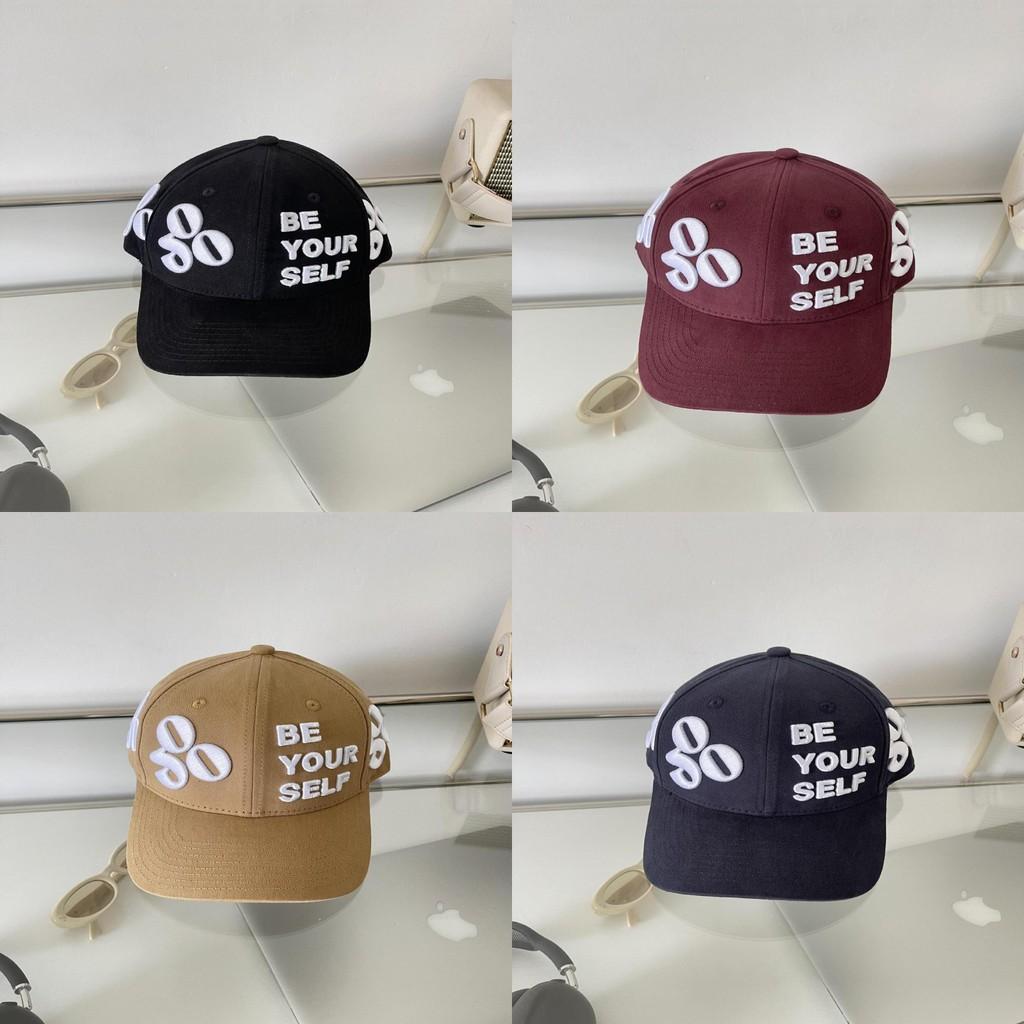 Self Be Your Letter Embroidered Baseball Cap For Men Women With Hat Adjustable