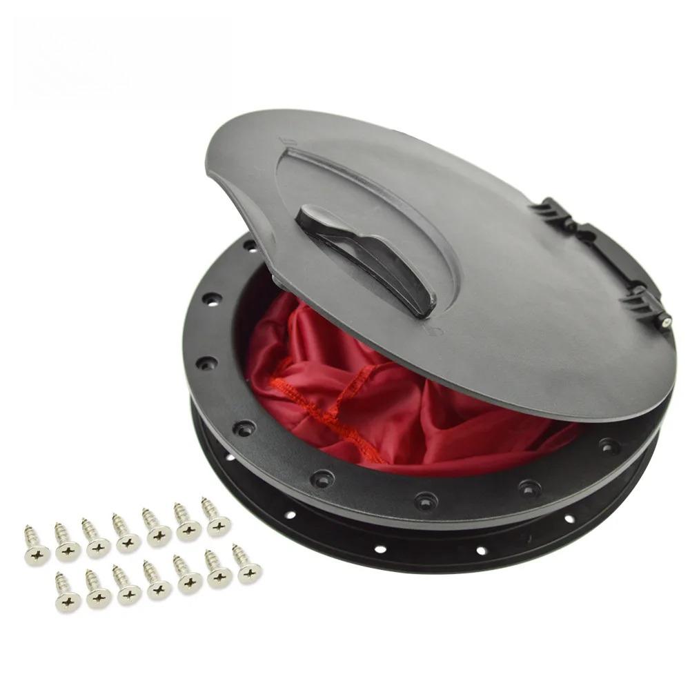 

9 Kayak Hatch Cover ABS Deck Plate Quick Install with Included Screws for Boating