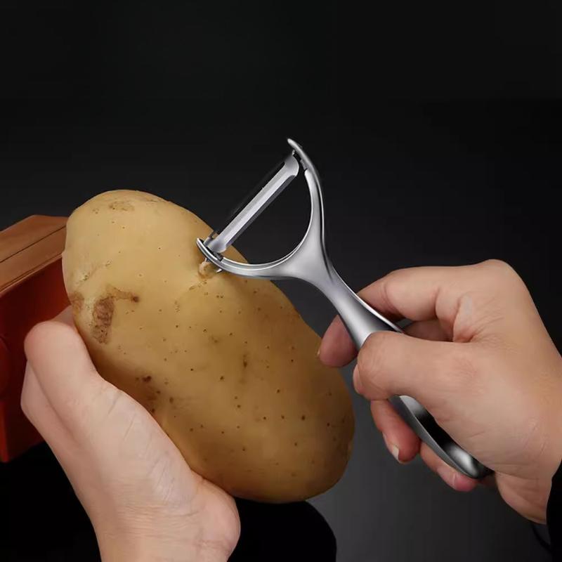 1 PZ Pelapatate in Acciaio Inossidabile Pelapatate per Patate Grattugia Multifunzione per Carote Strumenti per Frutta Accessori da Cucina Cucina Pelador