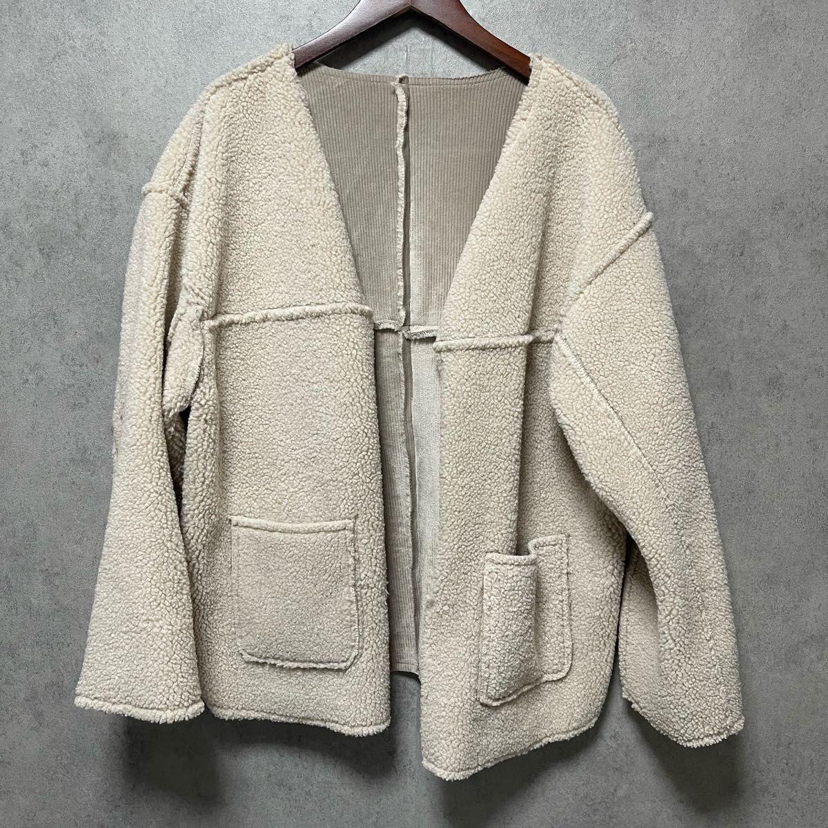 earth music&ecology reversible blouson