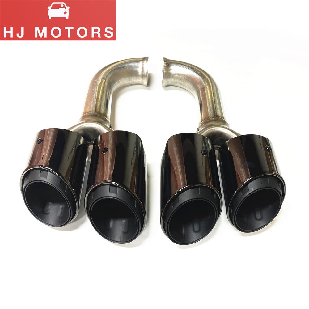 Universal Carbon Fiber Muffler Tailpipe for 2011-2014 Porsche Cayenne V6