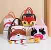 Insulated Cartoon Pet Lunch Bag for Kids – Cute Bento School Meal Tote with Thick Aluminum Foil