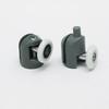2 Pcs Shower Door Rollers Curved Double Doors Top Shower Door Rollers Pulleys Wheels Runners Bathroom Double Wheel