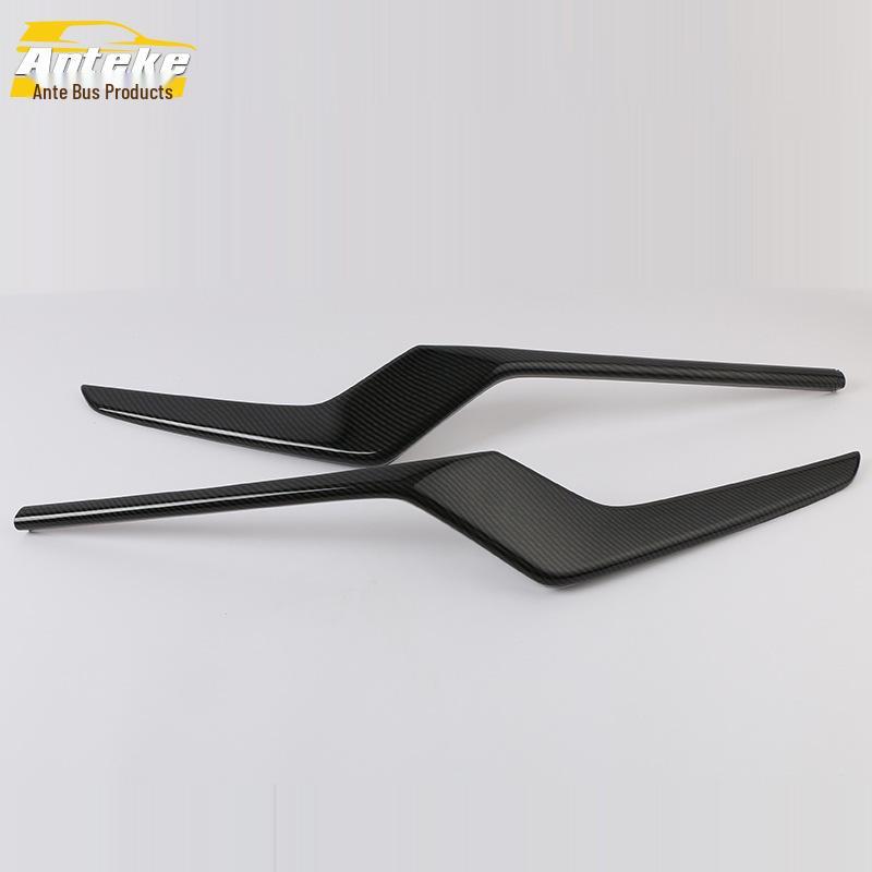 19 XRV Front Bumper Bright Strip & Lip Grille Anti-Scratch Decorative Sticker Accessories