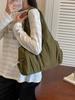 Women's Lightweight Nylon Tote: Large Capacity, Multi-layer, Single Shoulder Handbag for Commuting & Moms
